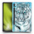 Aimee Stewart Animals White Tiger Soft Gel Case for Samsung Galaxy Tab S8