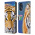 Aimee Stewart Animals Tiger Lily Leather Book Wallet Case Cover For Motorola Moto G (2022)