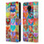 Aimee Stewart Colourful Sweets Hearts Grid Leather Book Wallet Case Cover For Nokia C30
