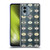 Cat Coquillette Linear White Evil Eyes Pattern Soft Gel Case for Nokia X30