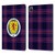 Scotland National Football Team Logo 2 Tartan Leather Book Wallet Case Cover For Apple iPad Pro 11 2020 / 2021 / 2022