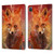 Jena DellaGrottaglia Animals Fox Leather Book Wallet Case Cover For Apple iPad Pro 11 2020 / 2021 / 2022