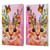 Jena DellaGrottaglia Animals Kitty Leather Book Wallet Case Cover For Apple iPad Pro 11 2020 / 2021 / 2022