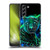 Sheena Pike Big Cats Neon Blue Green Panther Soft Gel Case for Samsung Galaxy S21 FE 5G