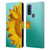 Mark Ashkenazi Florals Sunflowers Leather Book Wallet Case Cover For Motorola G Pure