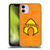 Aquaman DC Comics Logo Classic Distressed Look Soft Gel Case for Apple iPhone 11
