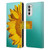 Mark Ashkenazi Florals Sunflowers Leather Book Wallet Case Cover For Motorola Moto G52
