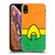 Aquaman DC Comics Logo Uniform 2 Soft Gel Case for Apple iPhone XR