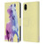Mark Ashkenazi Pastel Potraits Yellow Horse Leather Book Wallet Case Cover For Apple iPhone XR
