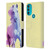 Mark Ashkenazi Pastel Potraits Yellow Horse Leather Book Wallet Case Cover For Motorola Moto G71 5G