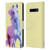 Mark Ashkenazi Pastel Potraits Yellow Horse Leather Book Wallet Case Cover For Samsung Galaxy S10+ / S10 Plus