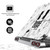Andrea Lauren Design Birds Gray Penguins Vinyl Sticker Skin Decal Cover for Dell Inspiron 15 7000 P65F