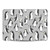 Andrea Lauren Design Birds Gray Penguins Vinyl Sticker Skin Decal Cover for Apple MacBook Pro 13" A2338