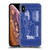 Back to the Future I Key Art Blue Print Soft Gel Case for Apple iPhone XS Max