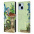 Amy Brown Pixies Frog Gossip Leather Book Wallet Case Cover For Apple iPhone 14 Plus