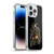 Sarah Richter Animals Gothic Black Howling Wolf Soft Gel Case for Apple iPhone 14 Pro Max