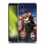 Sarah Richter Animals Bat Cuddling A Toy Bear Soft Gel Case for Samsung Galaxy A01 Core (2020)