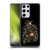 Sarah Richter Animals Gothic Black Howling Wolf Soft Gel Case for Samsung Galaxy S21 Ultra 5G