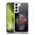 Sarah Richter Fantasy Creatures Red Dragon Guarding Bone Cross Soft Gel Case for Samsung Galaxy S22 5G