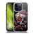 Sarah Richter Skulls Butterfly And Flowers Soft Gel Case for Apple iPhone 14 Pro