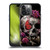 Sarah Richter Skulls Butterfly And Flowers Soft Gel Case for Apple iPhone 14 Pro