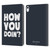 Friends TV Show Quotes How You Doin' Leather Book Wallet Case Cover For Apple iPad 10.9 (2022)