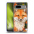 Kayomi Harai Animals And Fantasy Fox With Autumn Leaves Soft Gel Case for Google Pixel 7