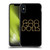 Goo Goo Dolls Graphics Stacked Gold Soft Gel Case for Apple iPhone X / iPhone XS