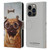 Lucia Heffernan Art Canine Eye Exam Leather Book Wallet Case Cover For Apple iPhone 14 Pro