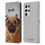 Lucia Heffernan Art Canine Eye Exam Leather Book Wallet Case Cover For Samsung Galaxy S21 Ultra 5G