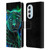 Sheena Pike Big Cats Neon Blue Green Panther Leather Book Wallet Case Cover For Motorola Edge X30