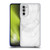Alyn Spiller Marble White Soft Gel Case for Motorola Moto G52