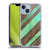 Alyn Spiller Wood & Resin Diagonal Stripes Soft Gel Case for Apple iPhone 14