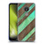 Alyn Spiller Wood & Resin Diagonal Stripes Soft Gel Case for Nokia C21