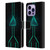 Alyn Spiller Neon Green Leather Book Wallet Case Cover For Apple iPhone 14 Pro Max