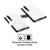 Alyn Spiller Wood & Resin Diagonal Stripes Leather Book Wallet Case Cover For Xiaomi Mi 10 Lite 5G