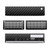 Alyn Spiller Art Mix Carbon Fibre Plain Vinyl Sticker Skin Decal Cover for Microsoft Series S Console & Controller