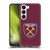 West Ham United FC Crest Full Colour Soft Gel Case for Samsung Galaxy S23 5G
