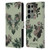 Outlander Composed Graphics Floral Deer Leather Book Wallet Case Cover For Samsung Galaxy S23 Ultra 5G