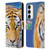 Aimee Stewart Animals Tiger Lily Leather Book Wallet Case Cover For Samsung Galaxy S23 5G