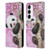 Kayomi Harai Animals And Fantasy Cherry Blossom Panda Leather Book Wallet Case Cover For Samsung Galaxy S23 5G