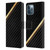 Alyn Spiller Carbon Fiber Gold Leather Book Wallet Case Cover For Apple iPhone 12 Pro Max