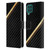Alyn Spiller Carbon Fiber Gold Leather Book Wallet Case Cover For Samsung Galaxy F62 (2021)