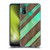 Alyn Spiller Wood & Resin Diagonal Stripes Soft Gel Case for Huawei P Smart (2020)