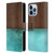 Alyn Spiller Wood & Resin Blocking Leather Book Wallet Case Cover For Apple iPhone 13 Pro Max