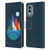 Dave Loblaw Contemporary Art Wolf Mountain With Texture Leather Book Wallet Case Cover For Nokia X30