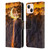 Dave Loblaw Sci-Fi And Surreal Fire Canyon Moon Leather Book Wallet Case Cover For Apple iPhone 13