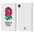 England Rugby Union 2016/17 The Rose Home Kit Leather Book Wallet Case Cover For Apple iPad Pro 11 2020 / 2021 / 2022