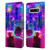 Dave Loblaw Sci-Fi And Surreal Synthwave Street Leather Book Wallet Case Cover For Samsung Galaxy S10