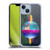 Dave Loblaw Contemporary Art Mountains Under The Dome Soft Gel Case for Apple iPhone 14